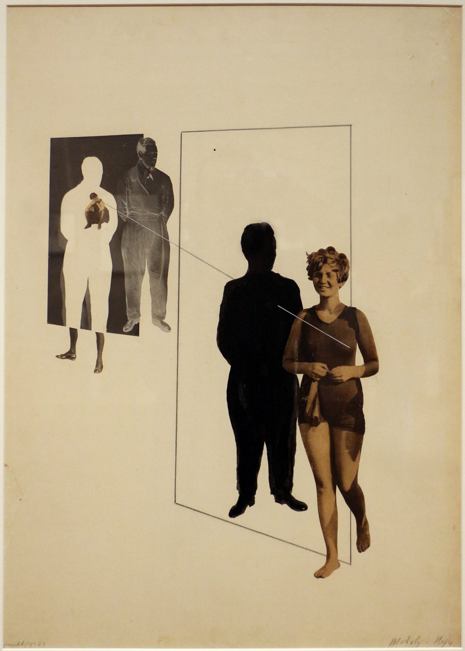 László Moholy-Nagy, Jealousy, 1927, photomontage (George Eastman Museum, Rochester NY)