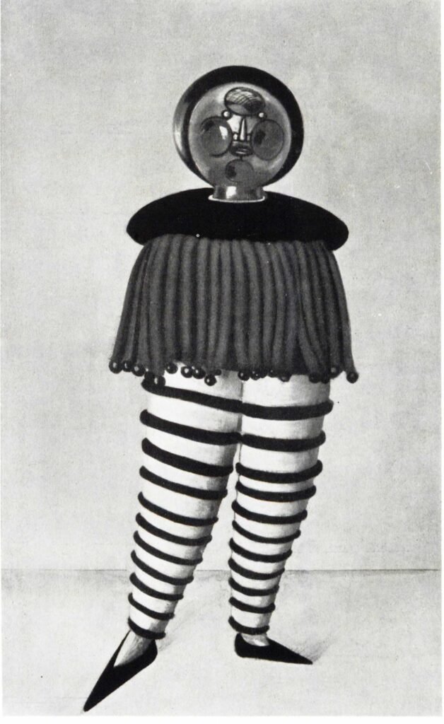 Oskar Schlemmer, Triadisches Ballett, Die Bühne im Bauhaus. Band 4, 1925.
