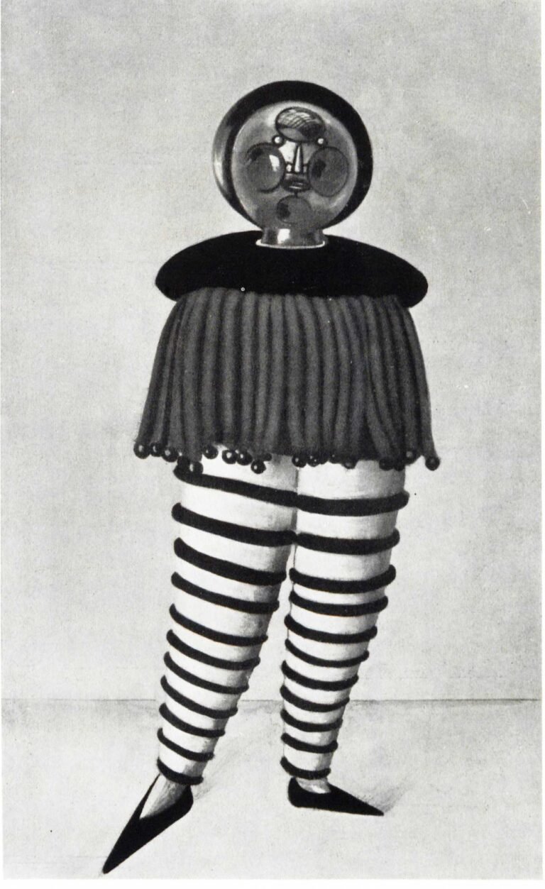 Oskar Schlemmer, Triadisches Ballett, Die Bühne im Bauhaus. Band 4, 1925.